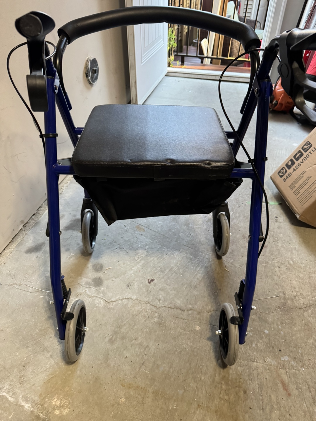 Blue Walker with Seat - photo 3