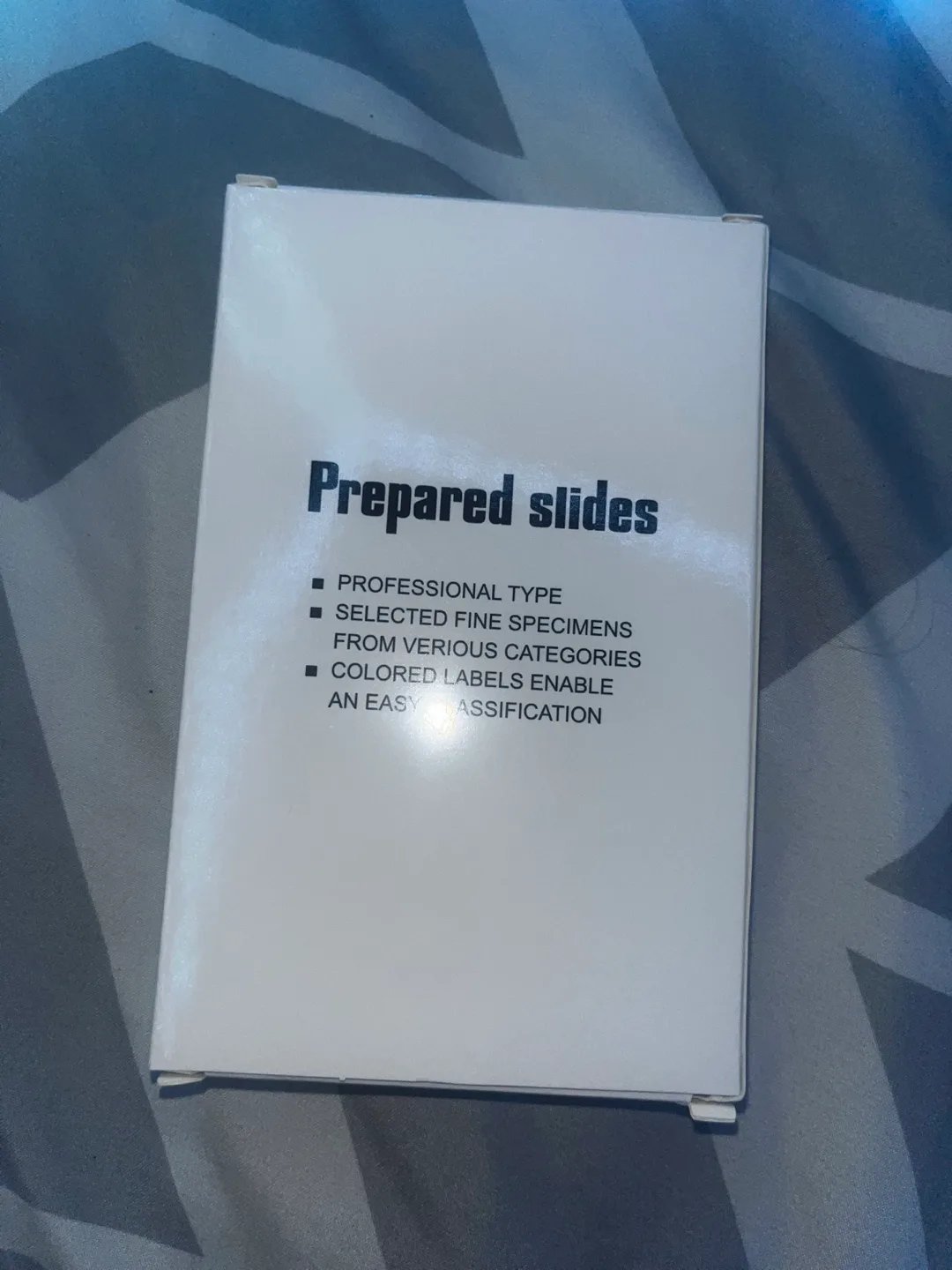 Portable Optical Microscope + Prepared Slides image indicator(2)