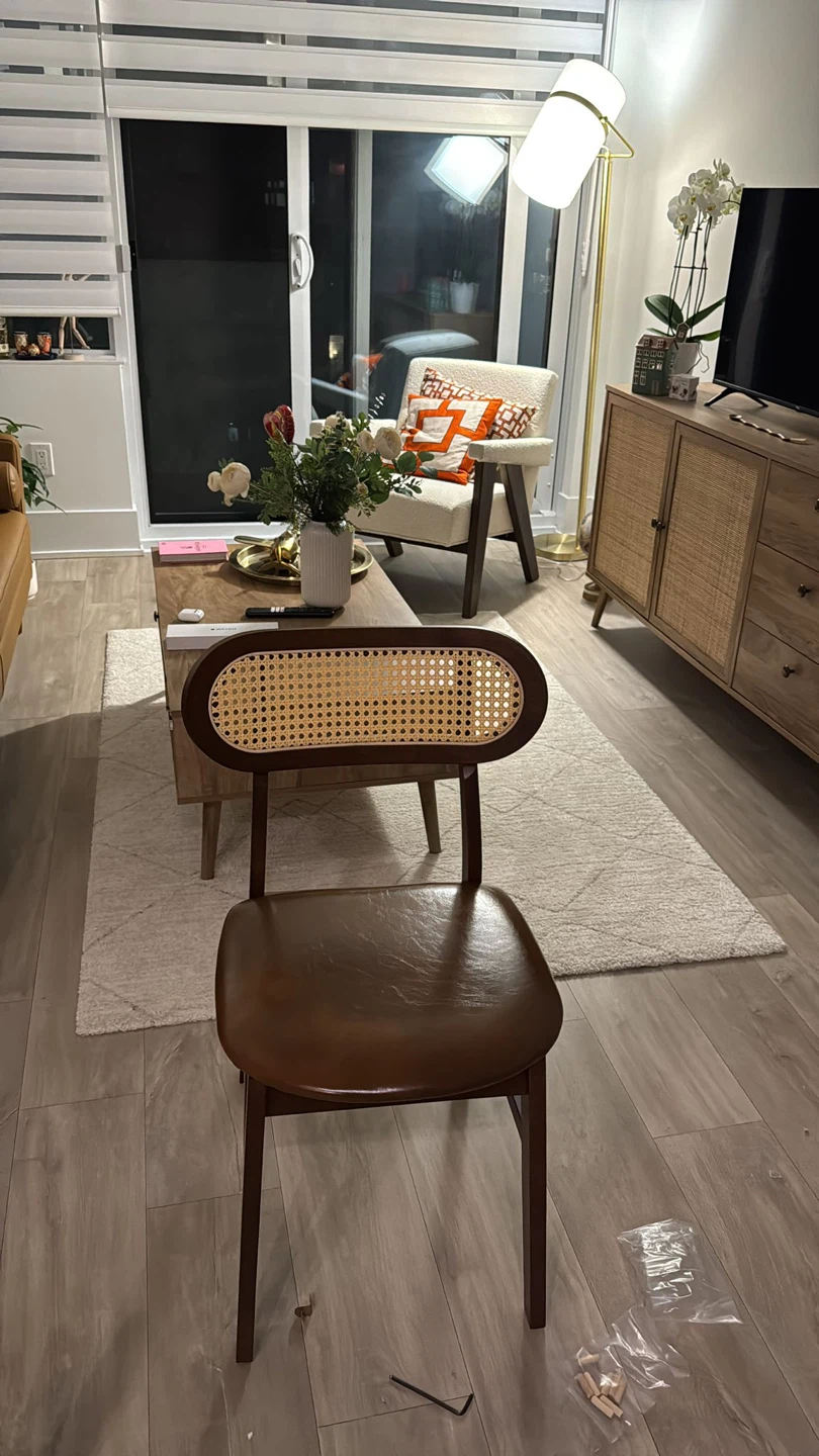 Rattan Dining Chairs - Set of four - photo 2