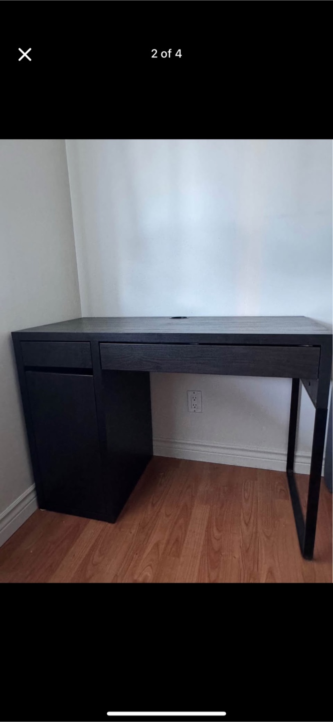 IKEA Micke Desk - Black-Brown - photo 2