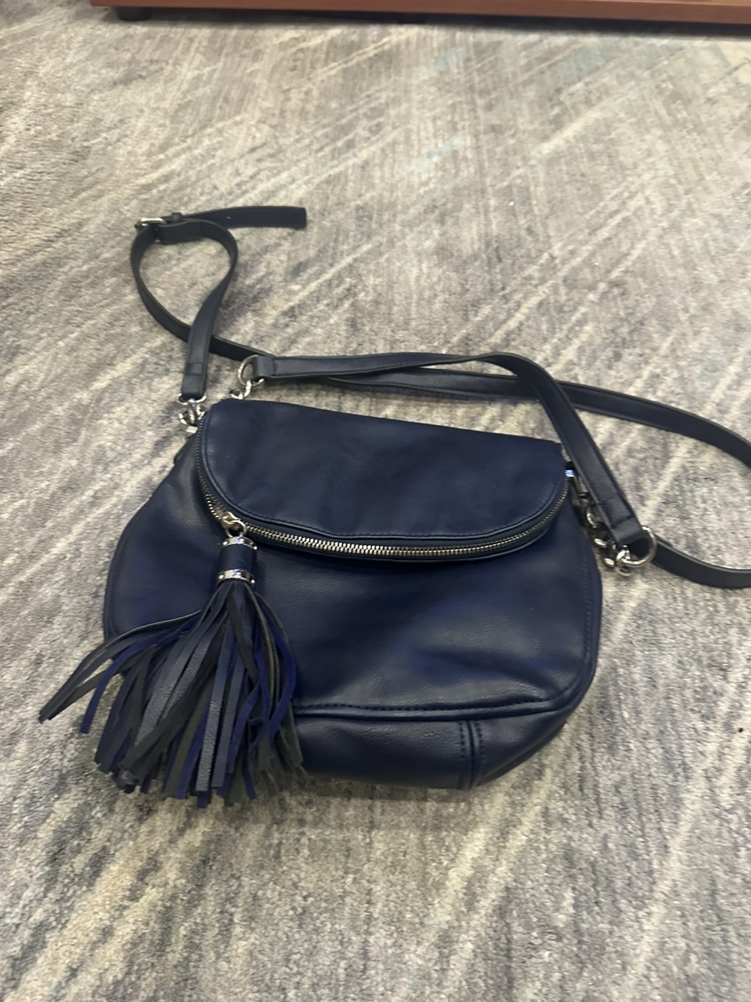Naturalizer Navy Blue Crossbody Bag - photo 2