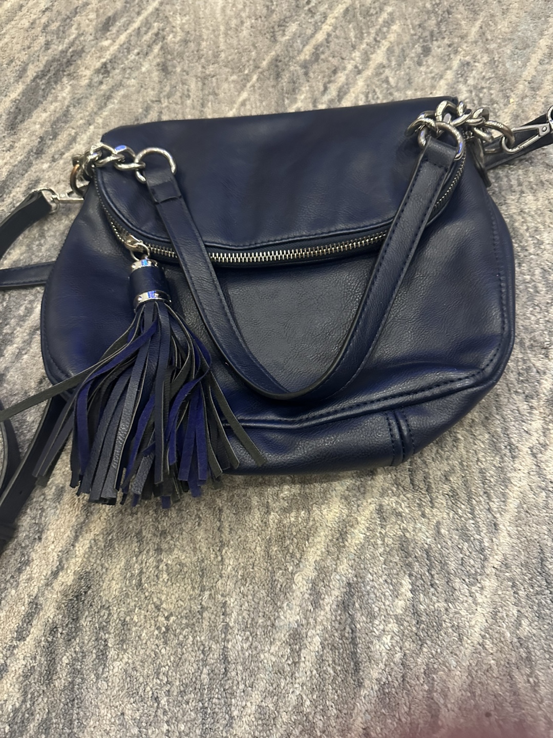Naturalizer Navy Blue Crossbody Bag - photo 5