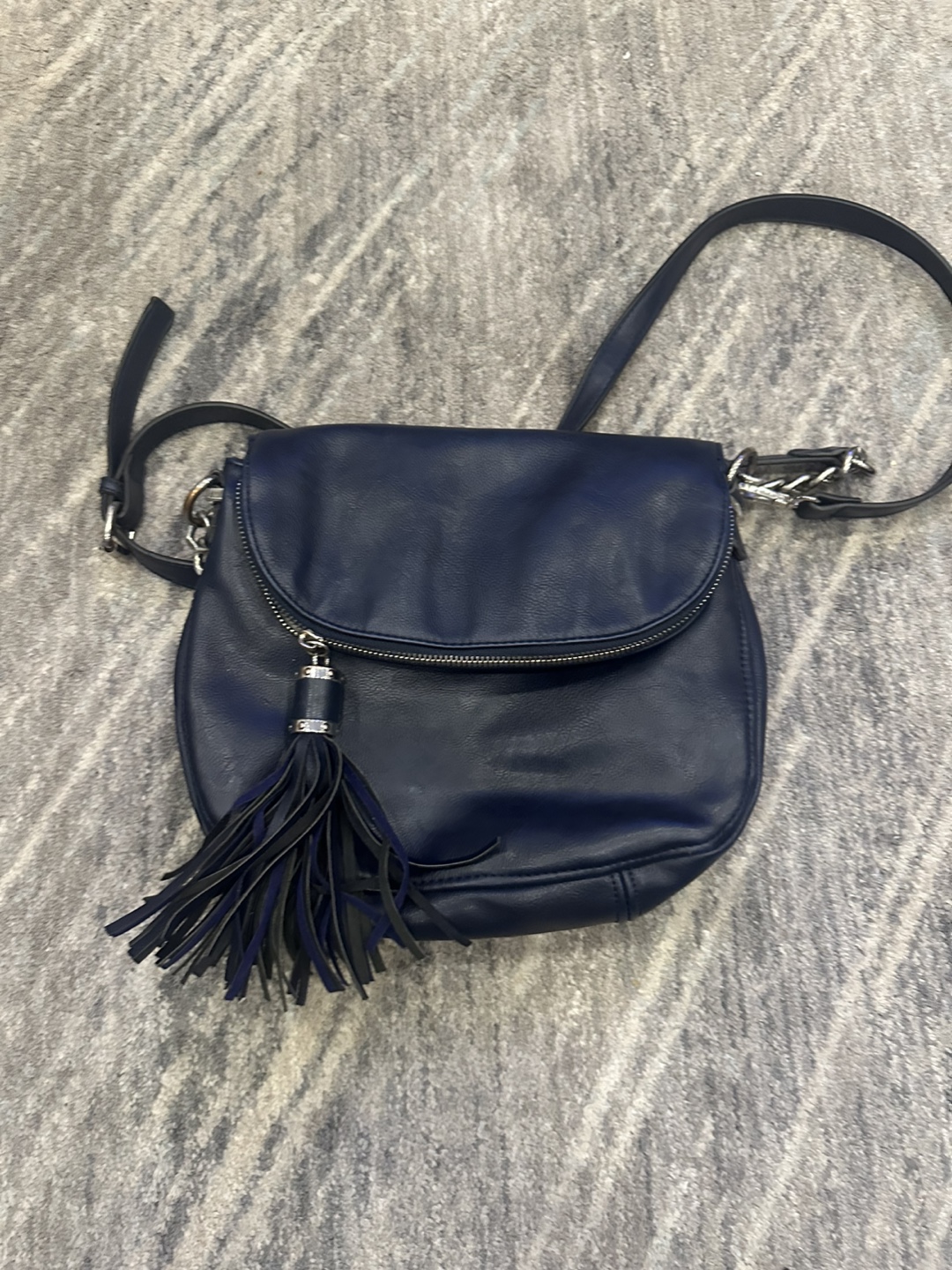 Naturalizer Navy Blue Crossbody Bag - photo 3