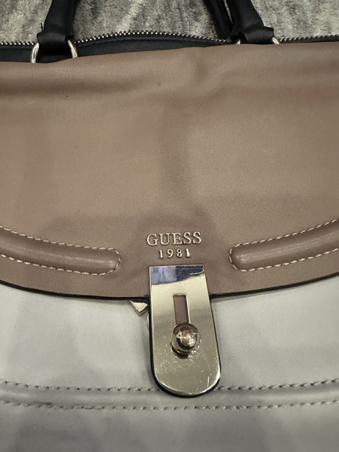Guess 1981 Satchel Bag - Two Tone - photo 4