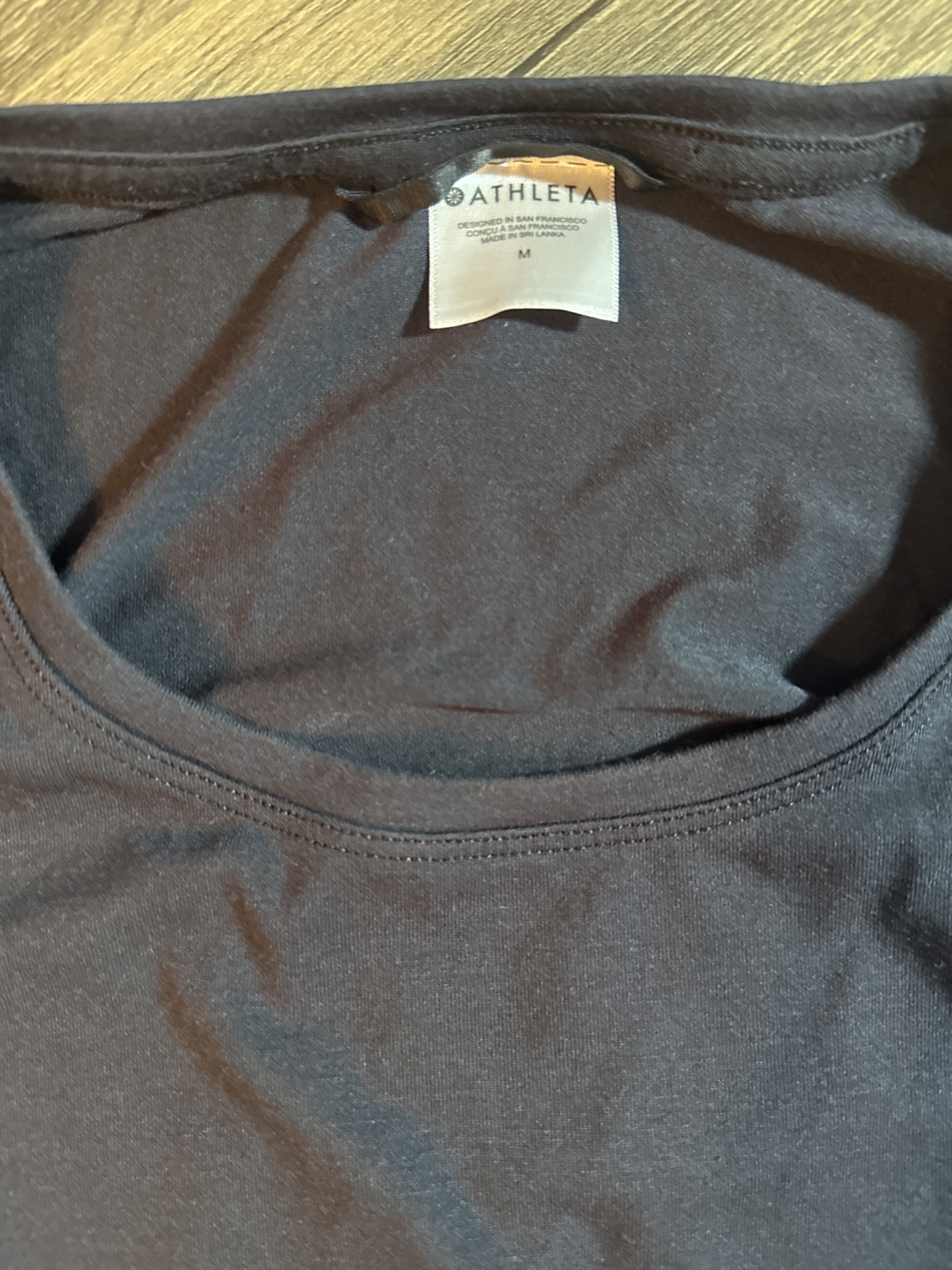 Athleta Black T-Shirt Size M - photo 2
