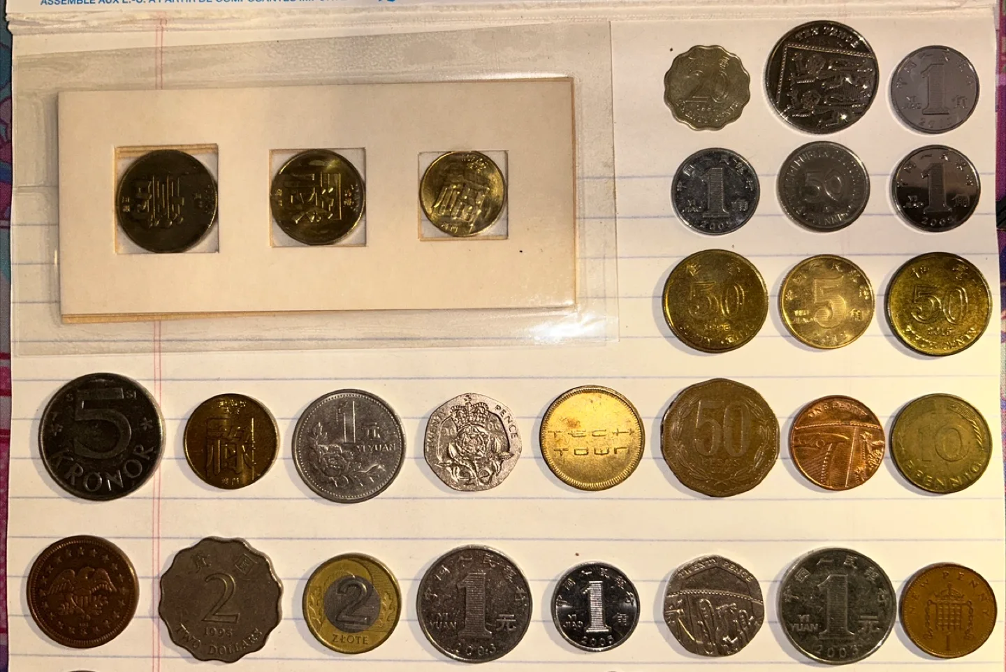 Bag of Random Coins from Different Places & Countries image indicator(5)