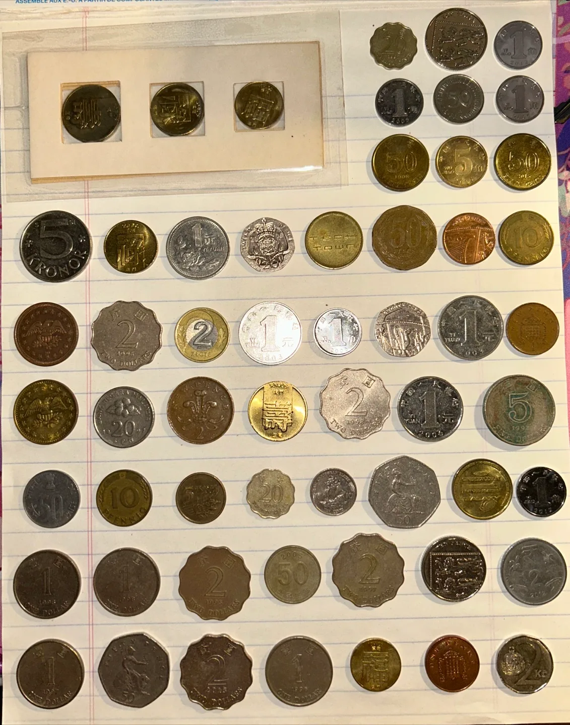 Bag of Random Coins from Different Places & Countries image indicator(3)