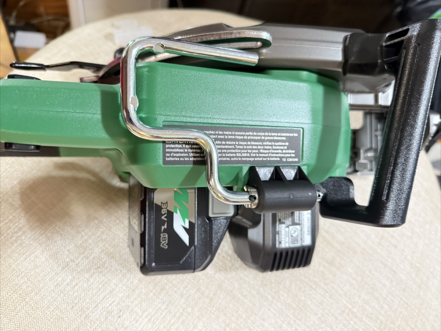 Metabo HPT C3607DWA Cordless Circular Saw - photo 2