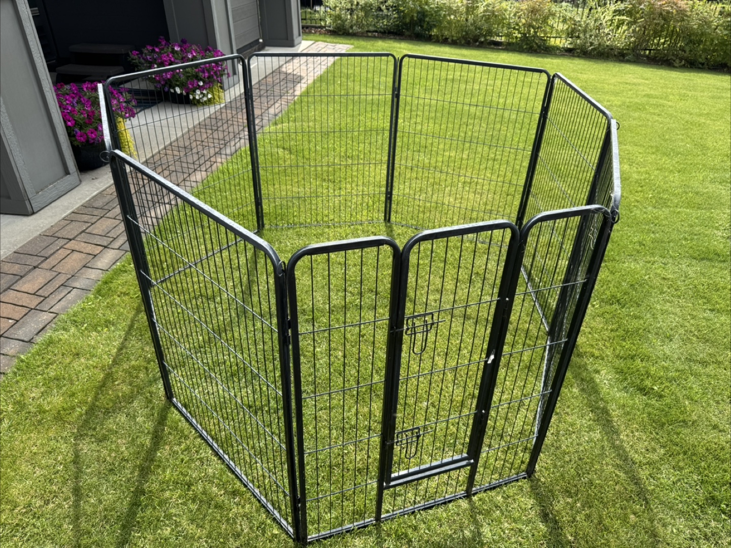 Portable Metal kennel Pet Playpen - 8 Panels