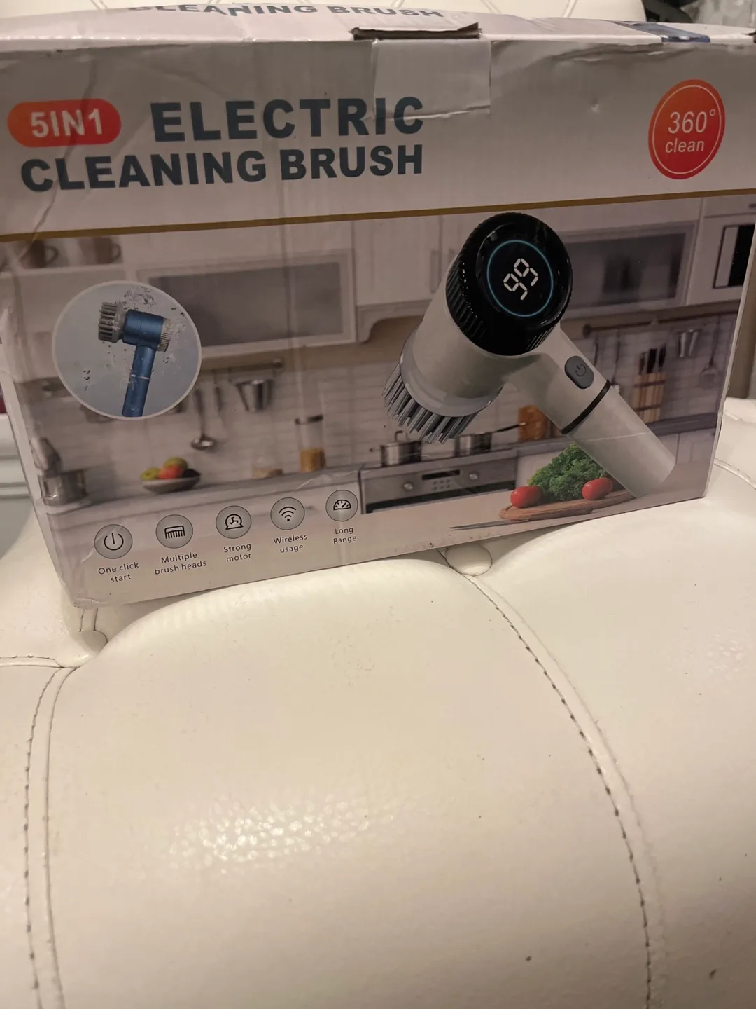 5IN1 Electric Cleaning Brush - New in Box!