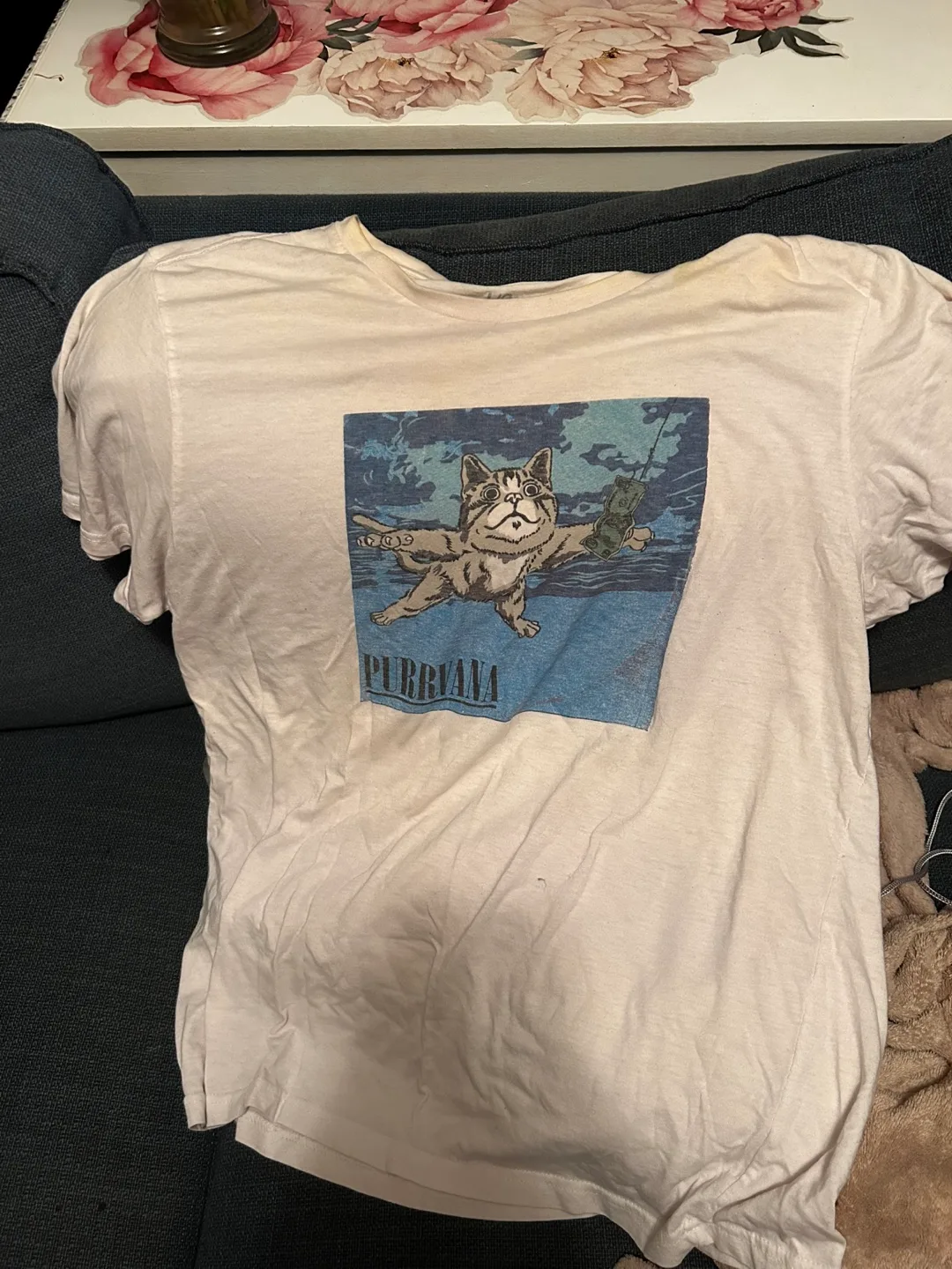 Purrvana T-Shirt #freecycle thumbnail
