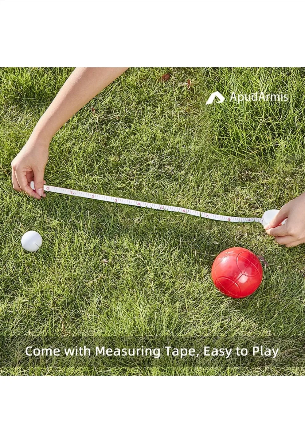 ApudArmis Bocce Ball Set with Case image indicator(2)