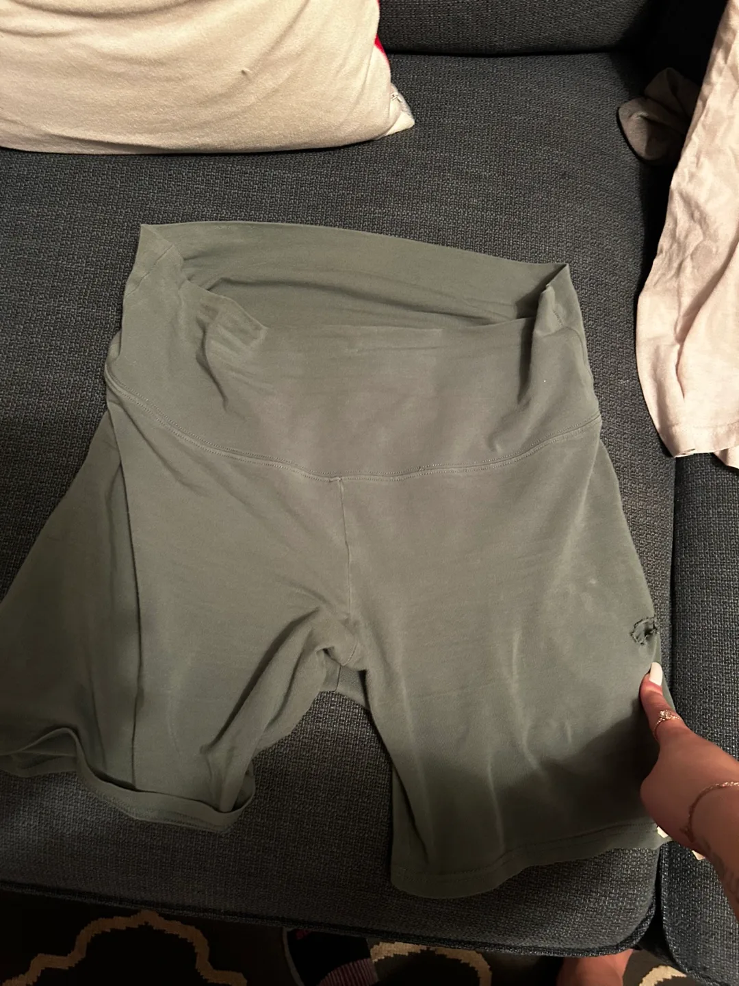 TNA Bike Shorts - Olive Green #freecycle thumbnail