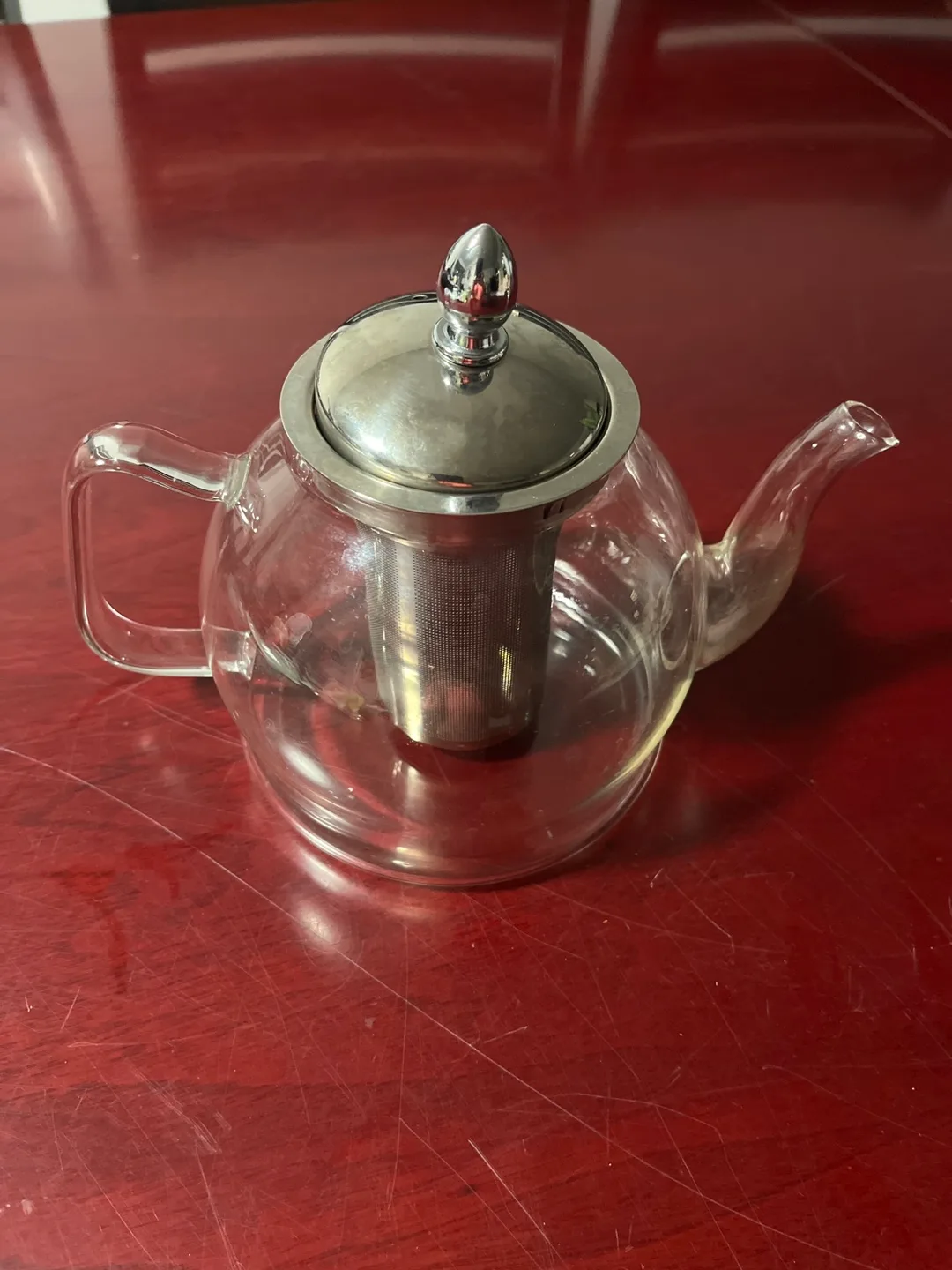 Glass Teapot with Stainless Steel Infuser thumbnail