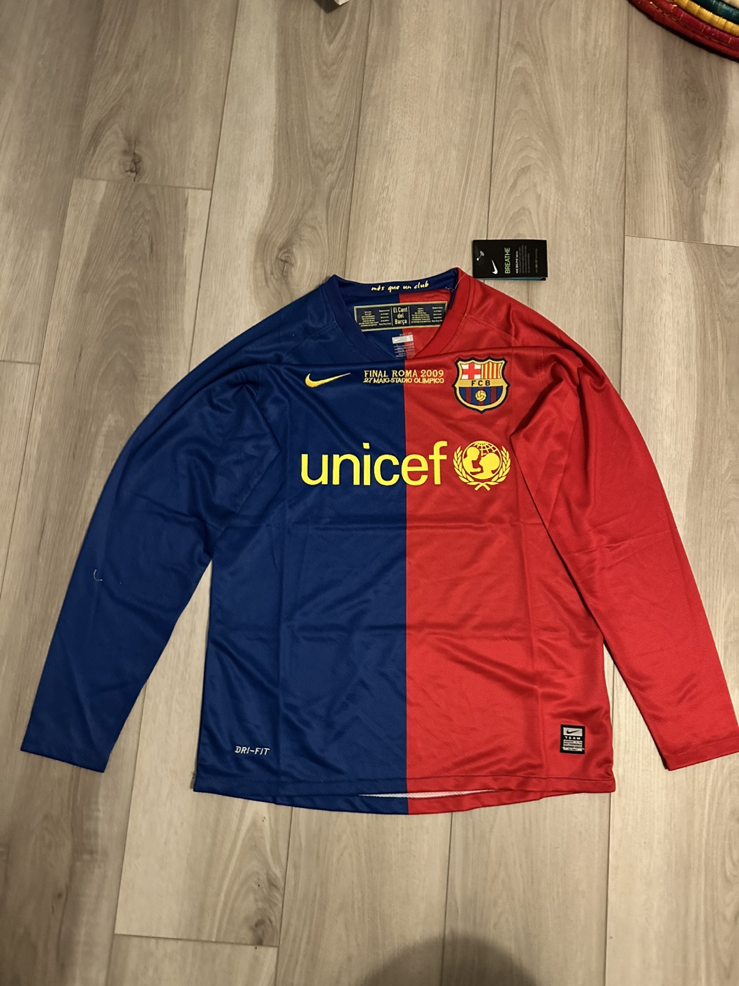 Barcelona 2009 Long Sleeve Jersey nike retro