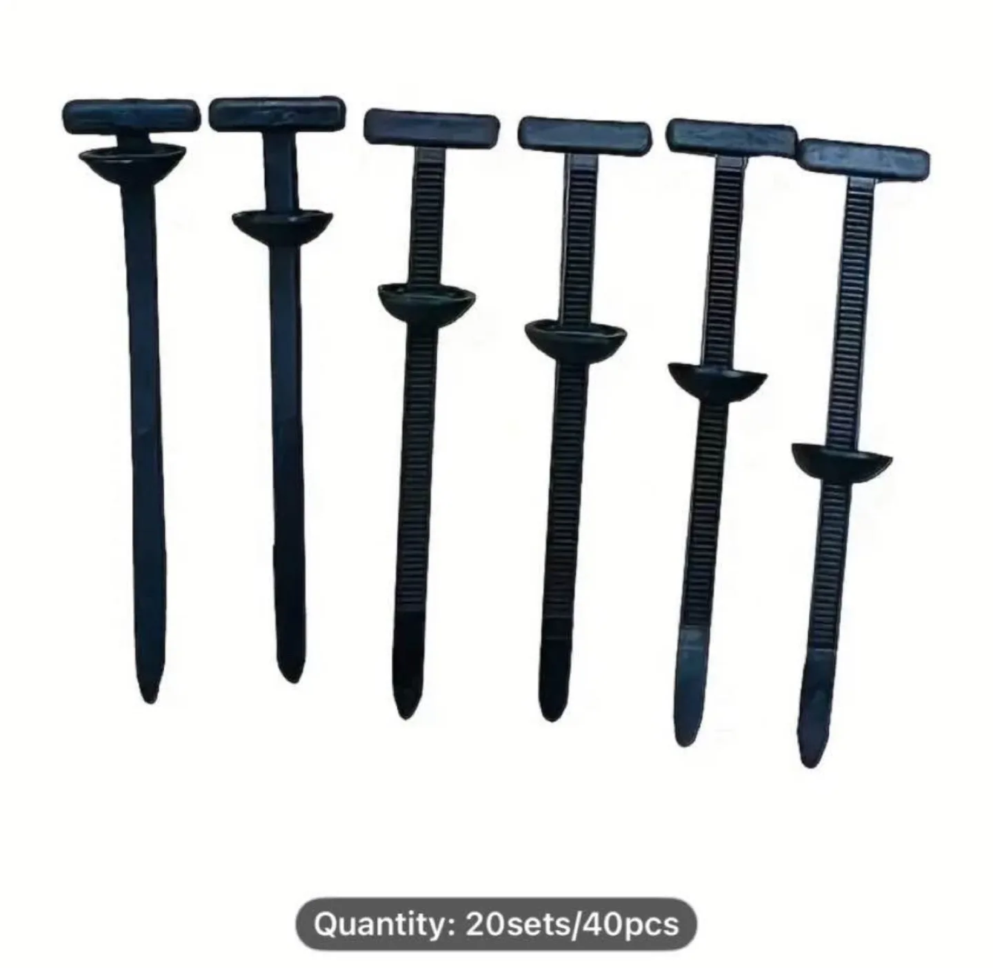 20/40pcs Universal Car Zip Ties image indicator(4)