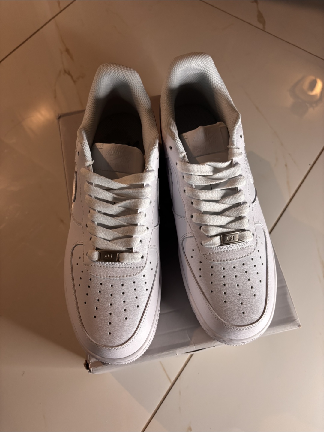 Nike Air Force 1s (White) - photo 2