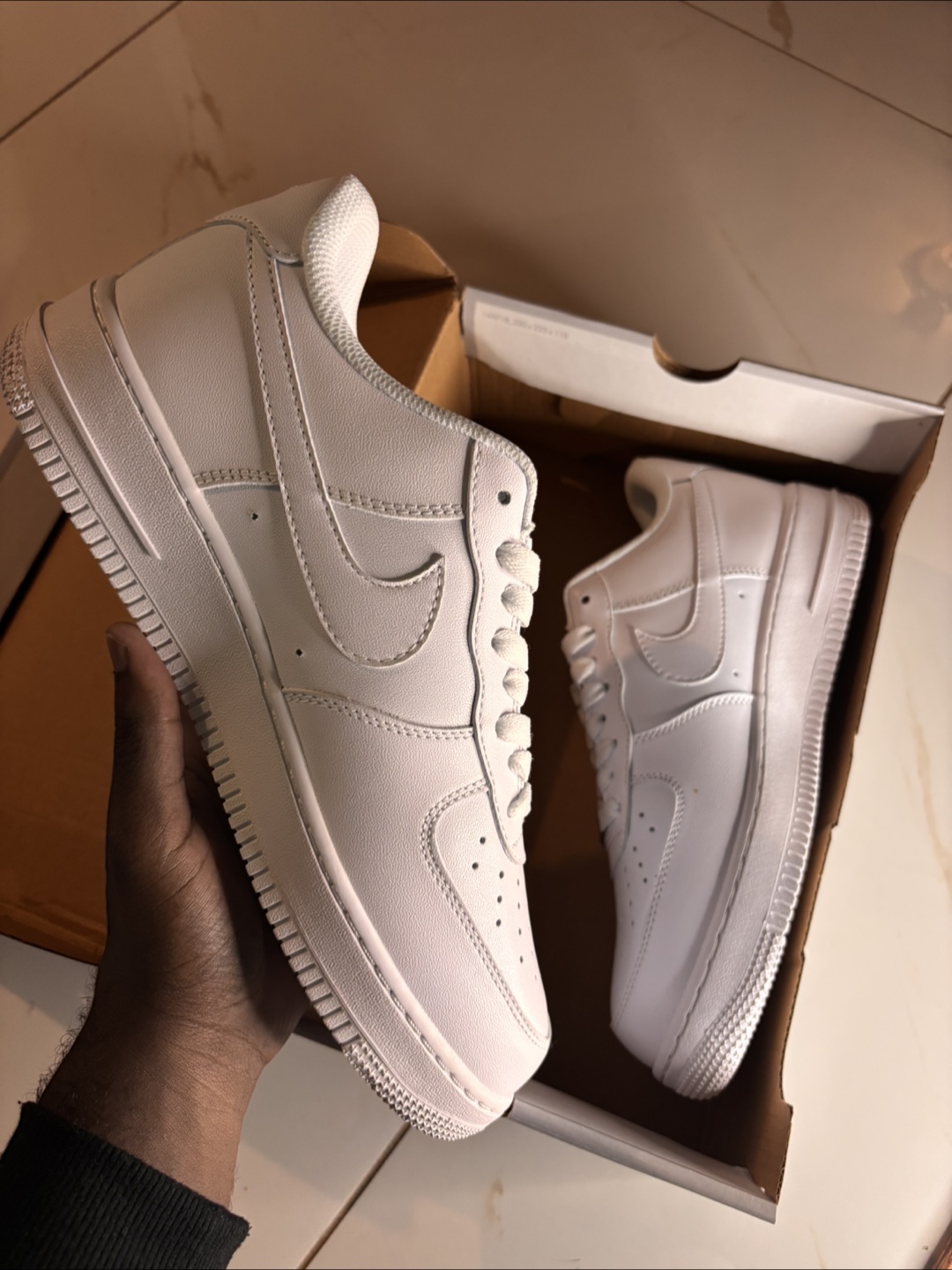 Nike Air Force 1s (White)