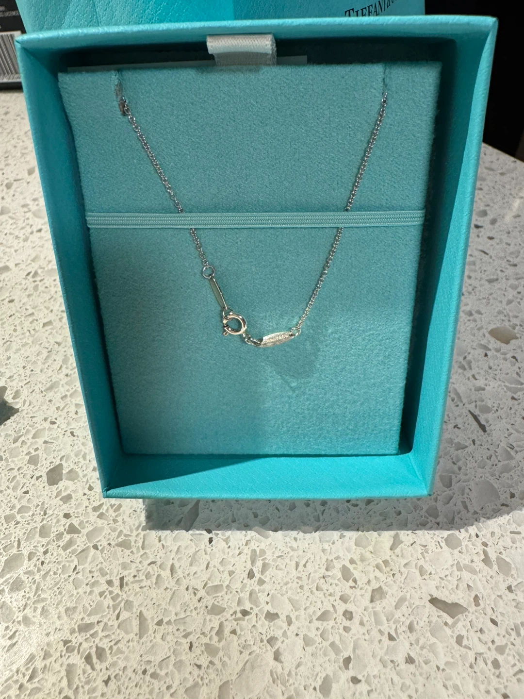 Tiffany & Co. Silver Chain Necklace - 16 inch - photo 2