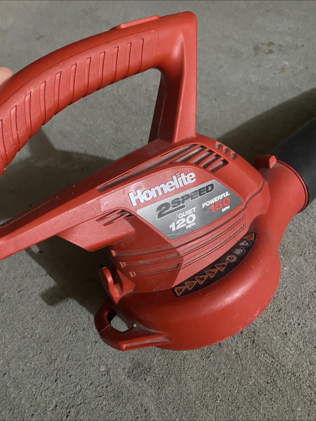 Homelite 2-Speed 120 MPH Blower - photo 2