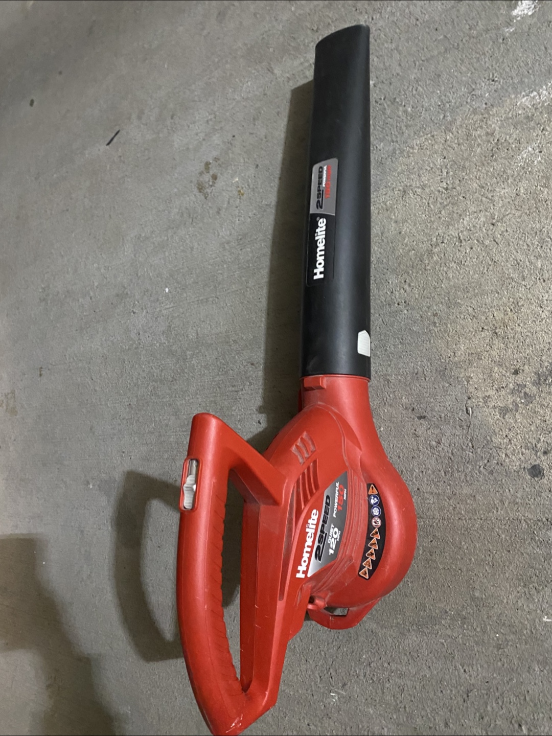 Homelite 2-Speed 120 MPH Blower