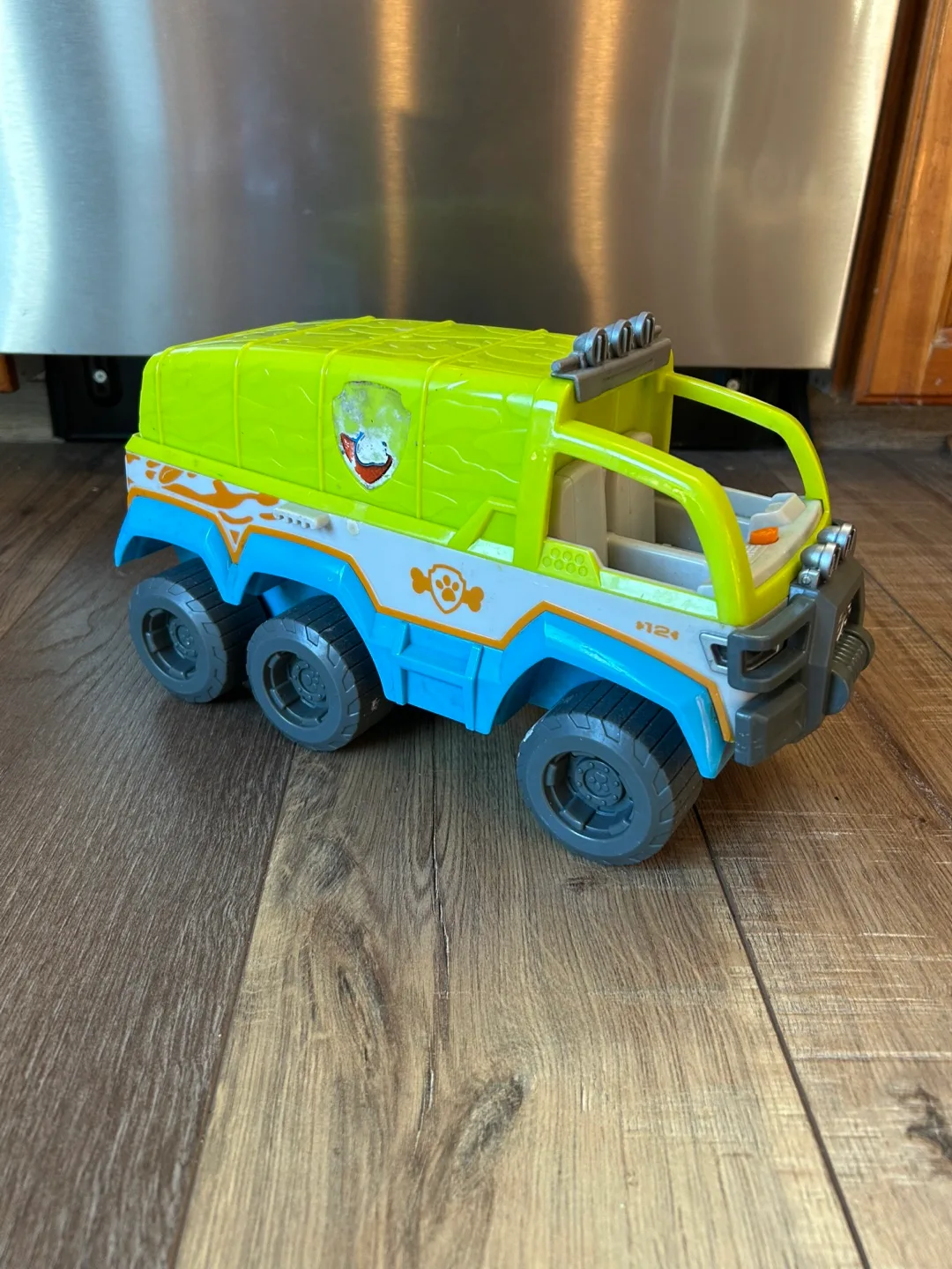 Paw Patrol Rubble's Diggin' Bulldozer Truck Toy thumbnail