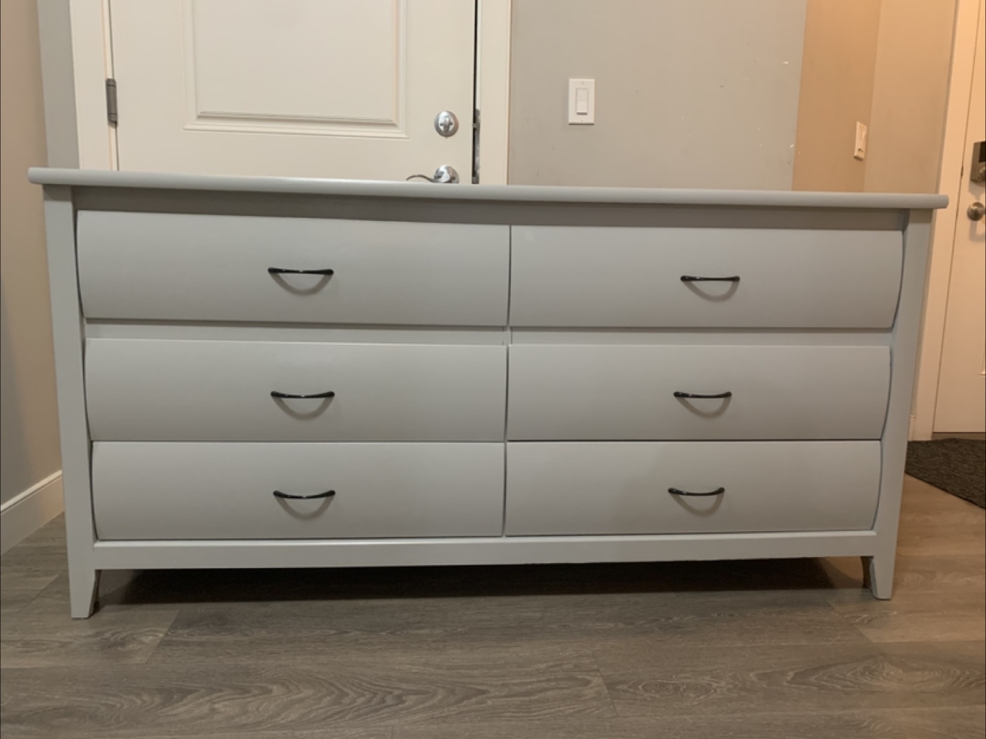 Grey 6-Drawer Dresser - photo 2