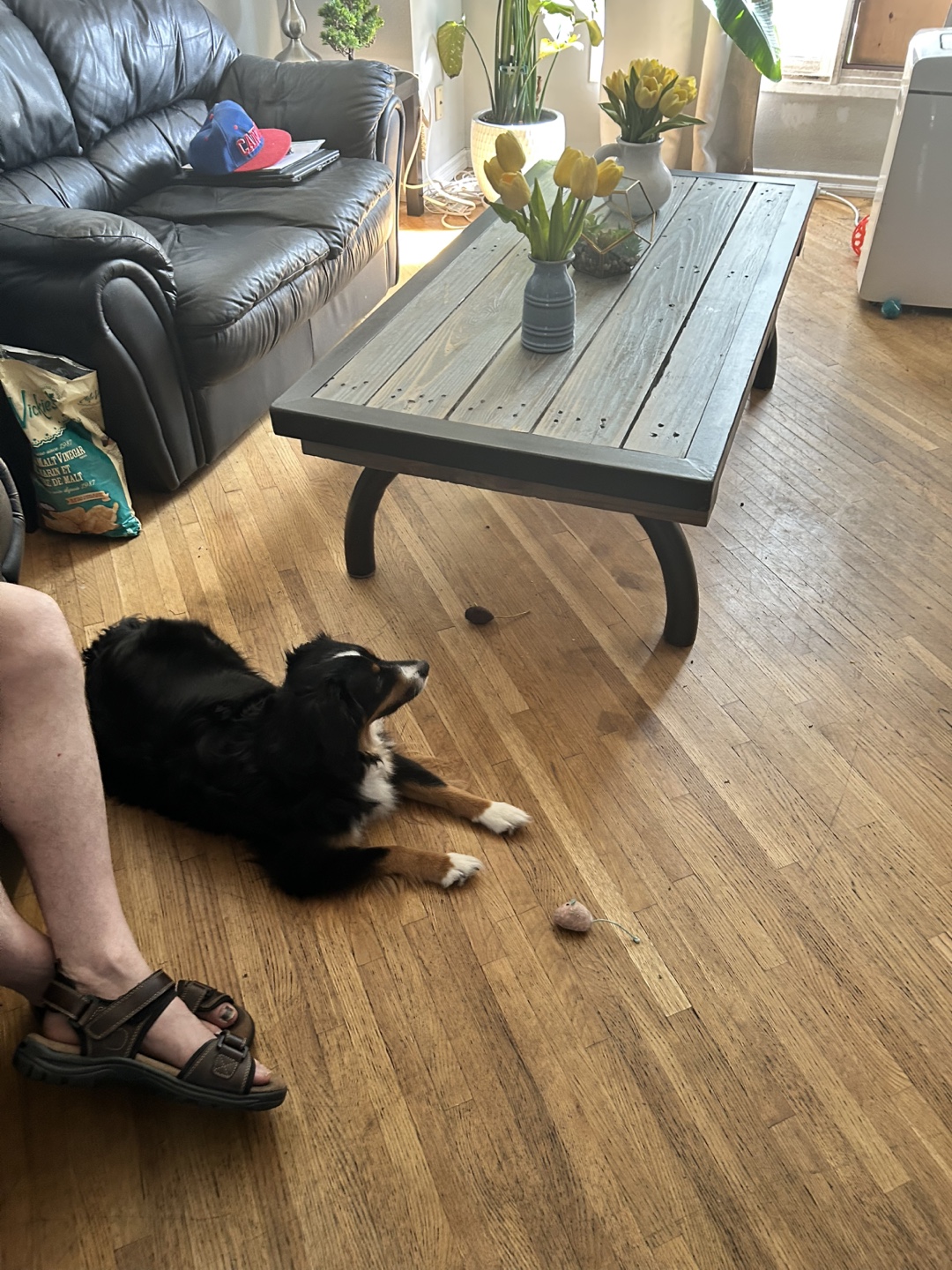 Rustic Wood Coffee Table - photo 3