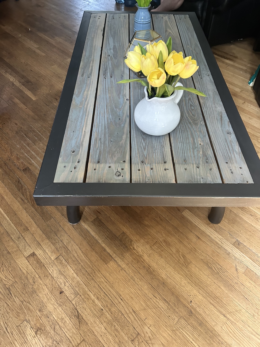 Rustic Wood Coffee Table - photo 2
