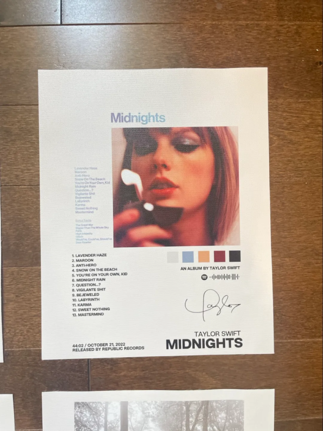 Taylor Swift Album Cover Prints (Set of 6) image indicator(5)