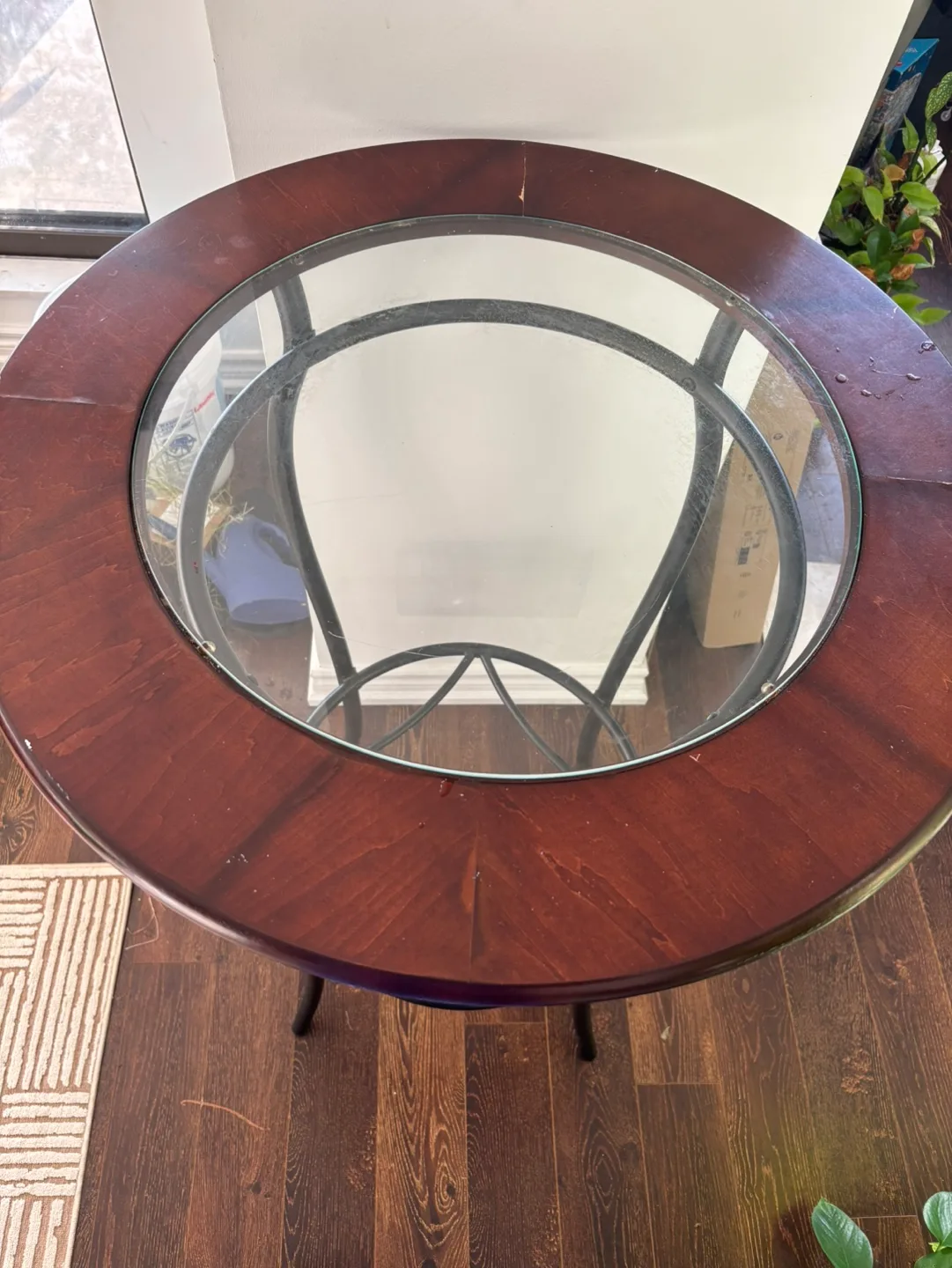 Round Glass Top Bar Table image indicator(2)