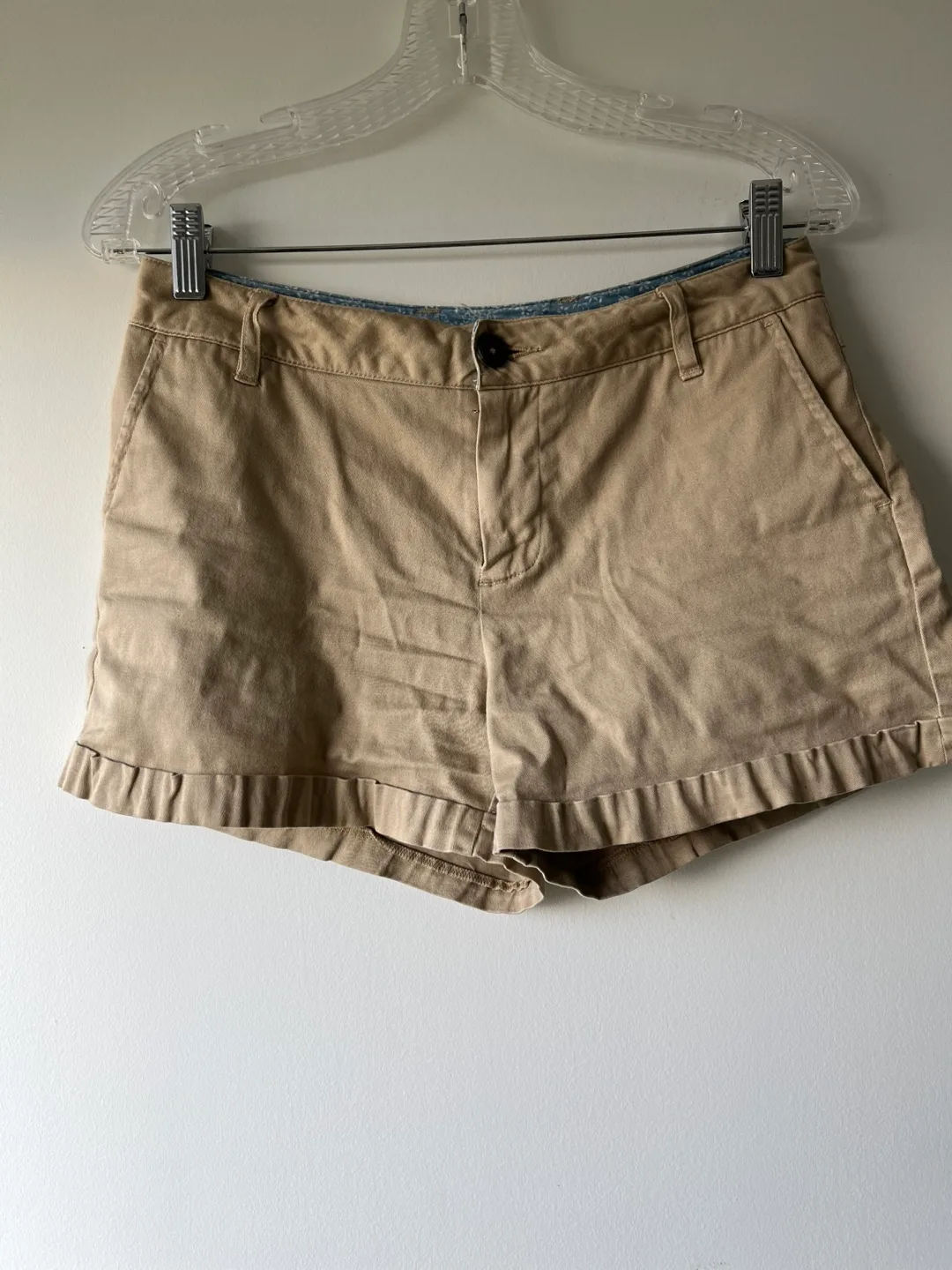 Y2K Crux Beige Shorts - Size 26 thumbnail