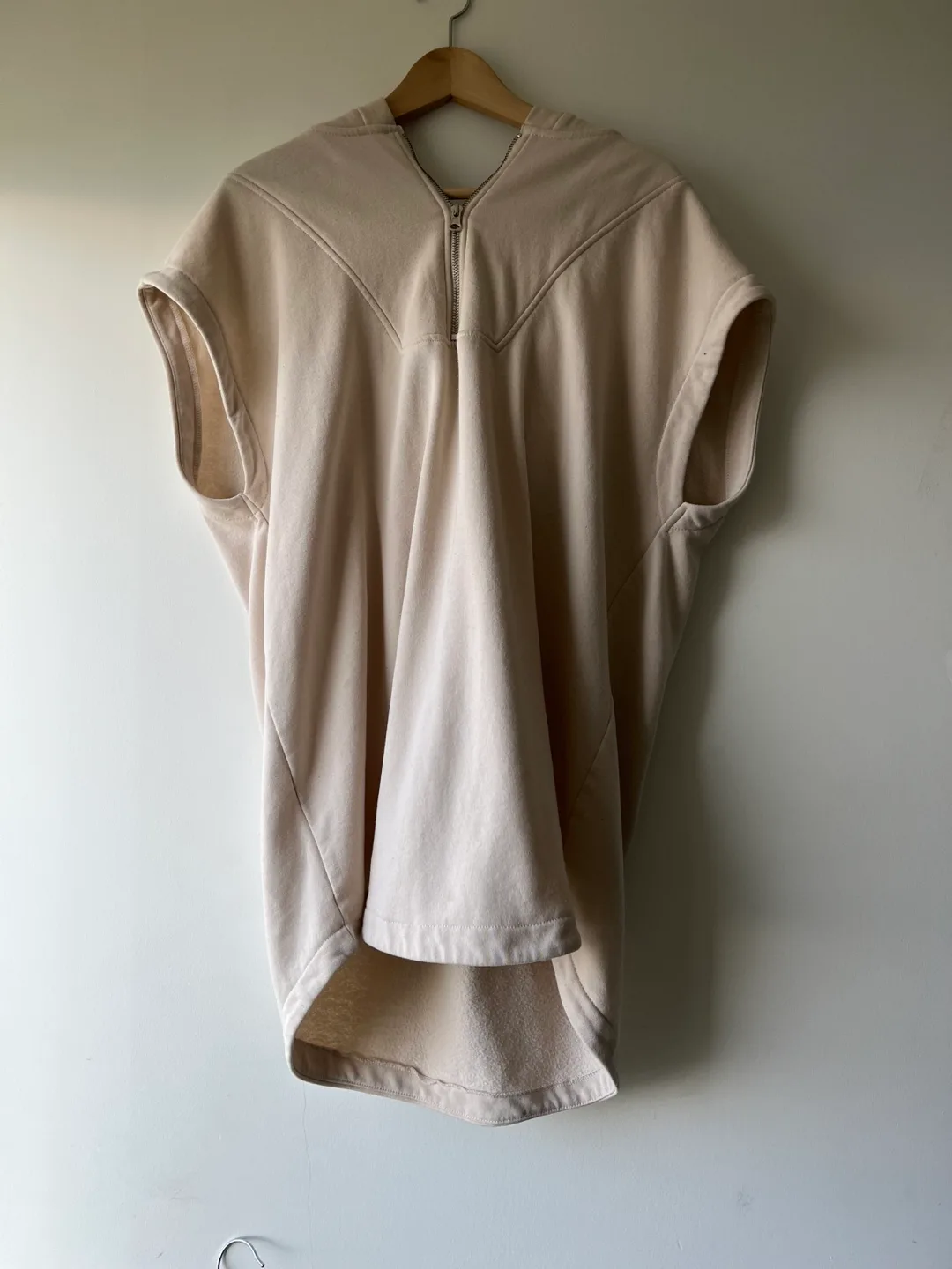 Comfy H&M Pink Hooded Sleeveless Dress image indicator(2)