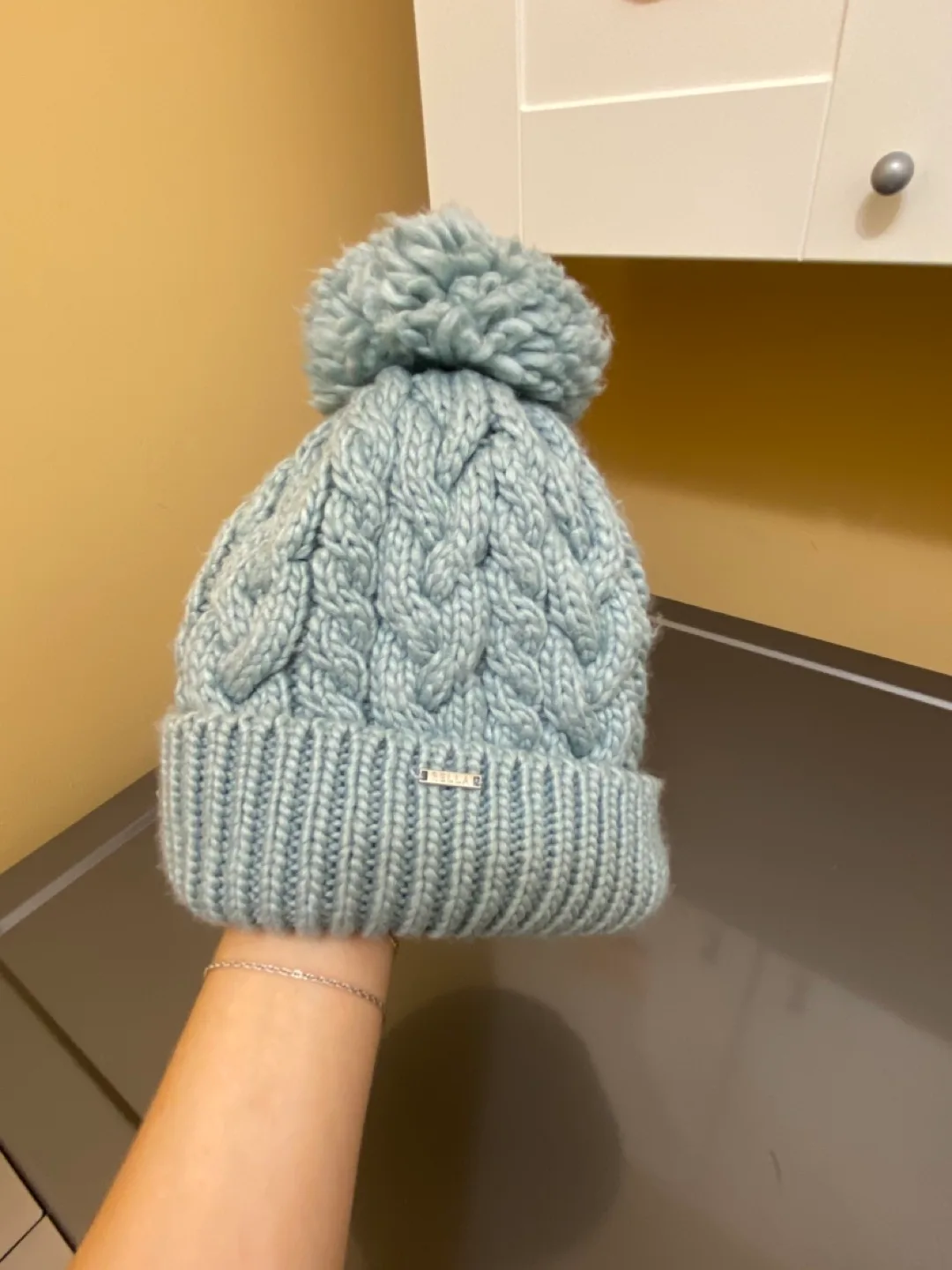 Hat and Mittens Set - Light Blue thumbnail
