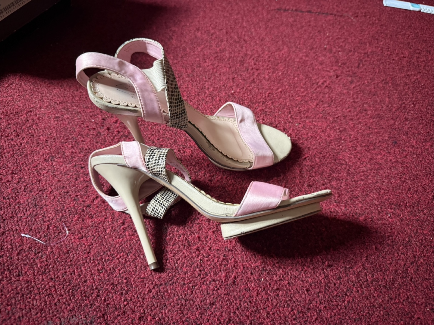 Pink Heels- size 9.5 - photo 2