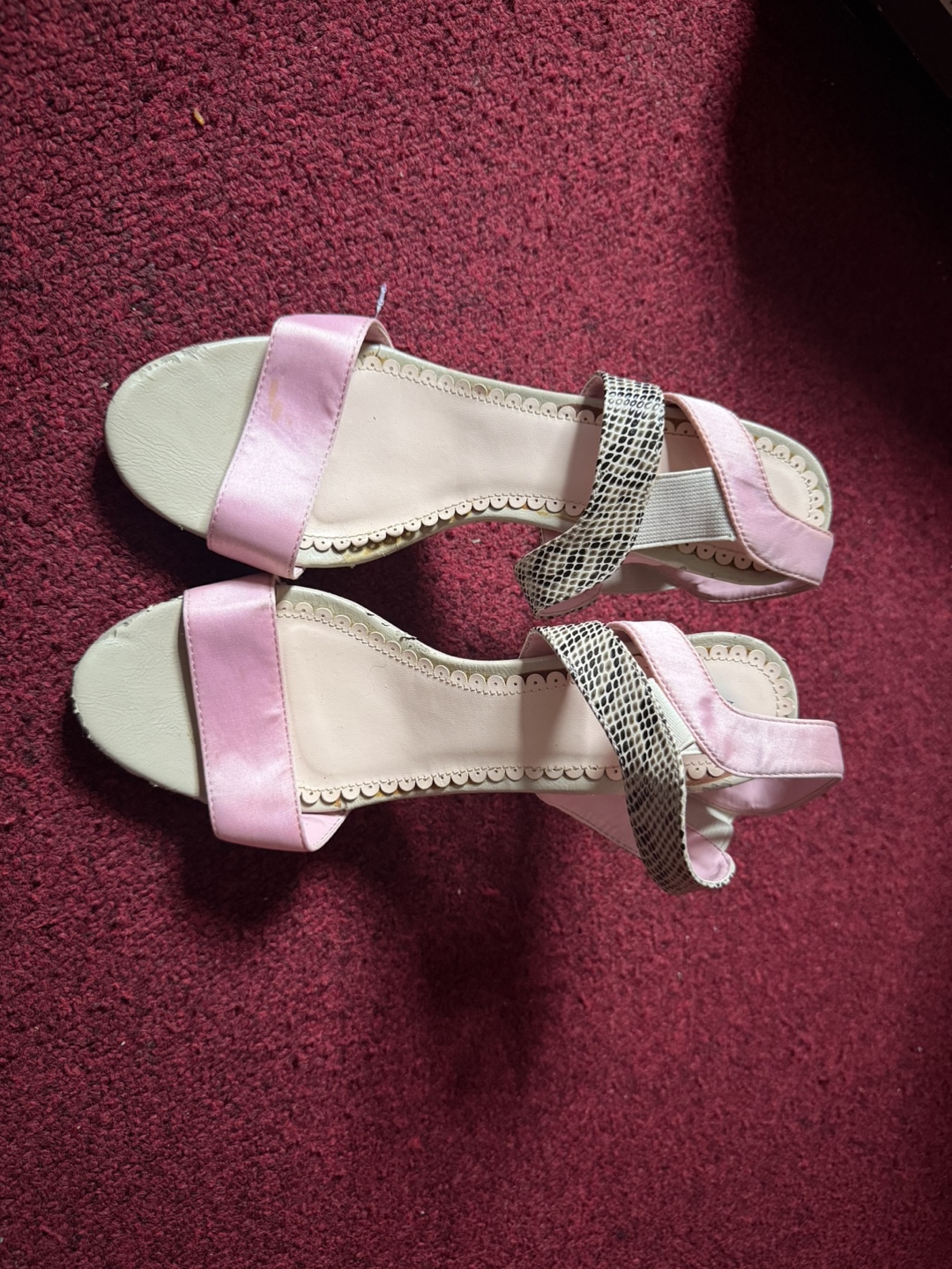 Pink Heels- size 9.5 - photo 3