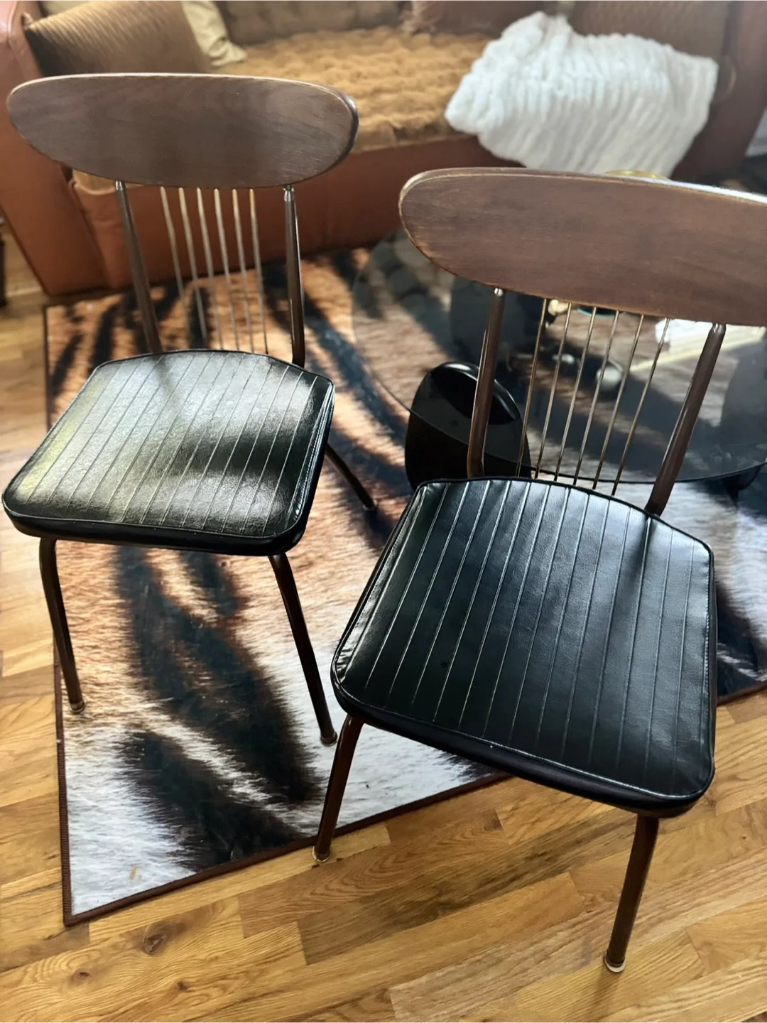 Vintage Dining Chairs - Set of 2 thumbnail