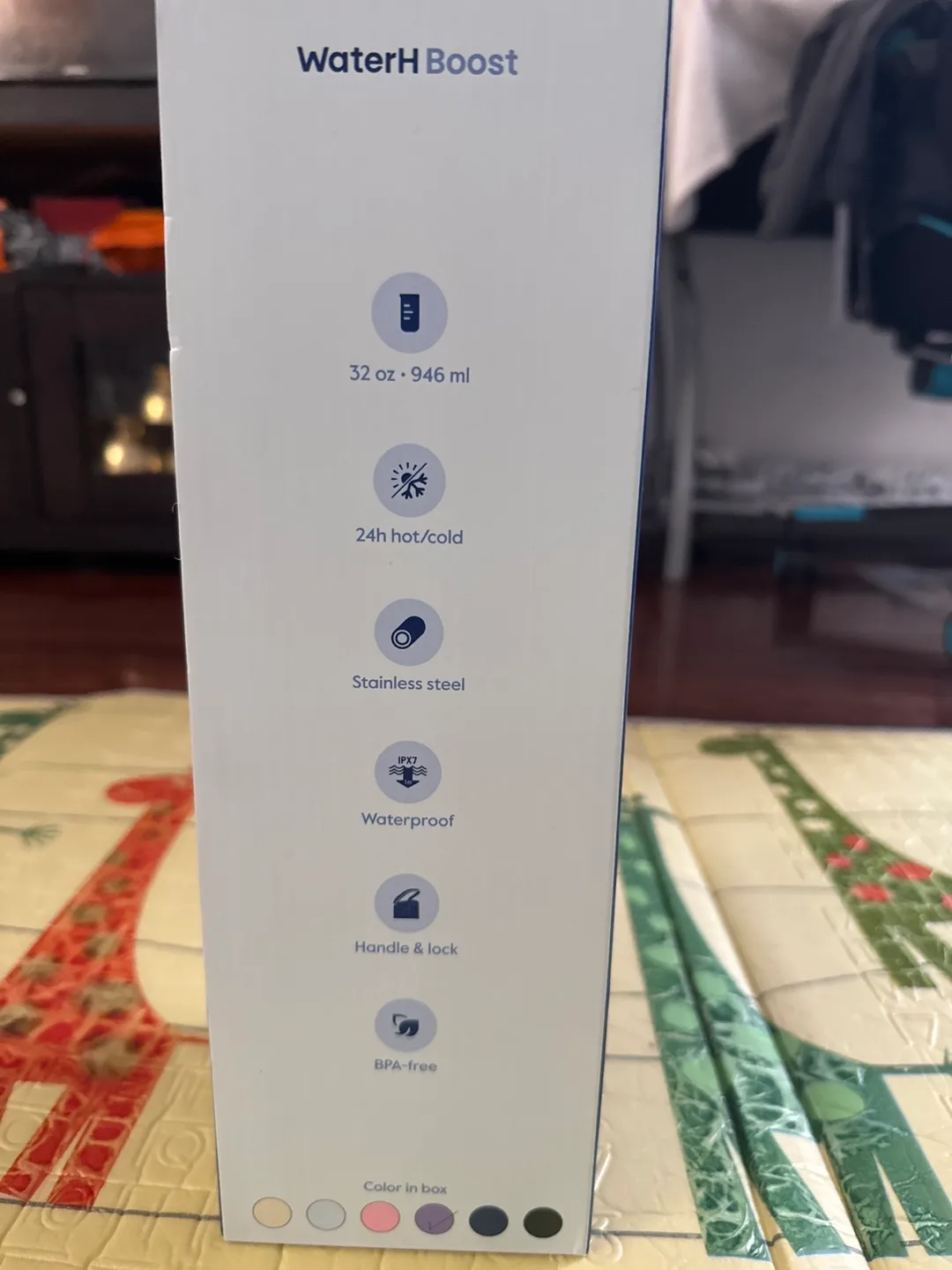 New WaterH Boost Chug Water Bottle w/ Hydration Tracker image indicator(4)