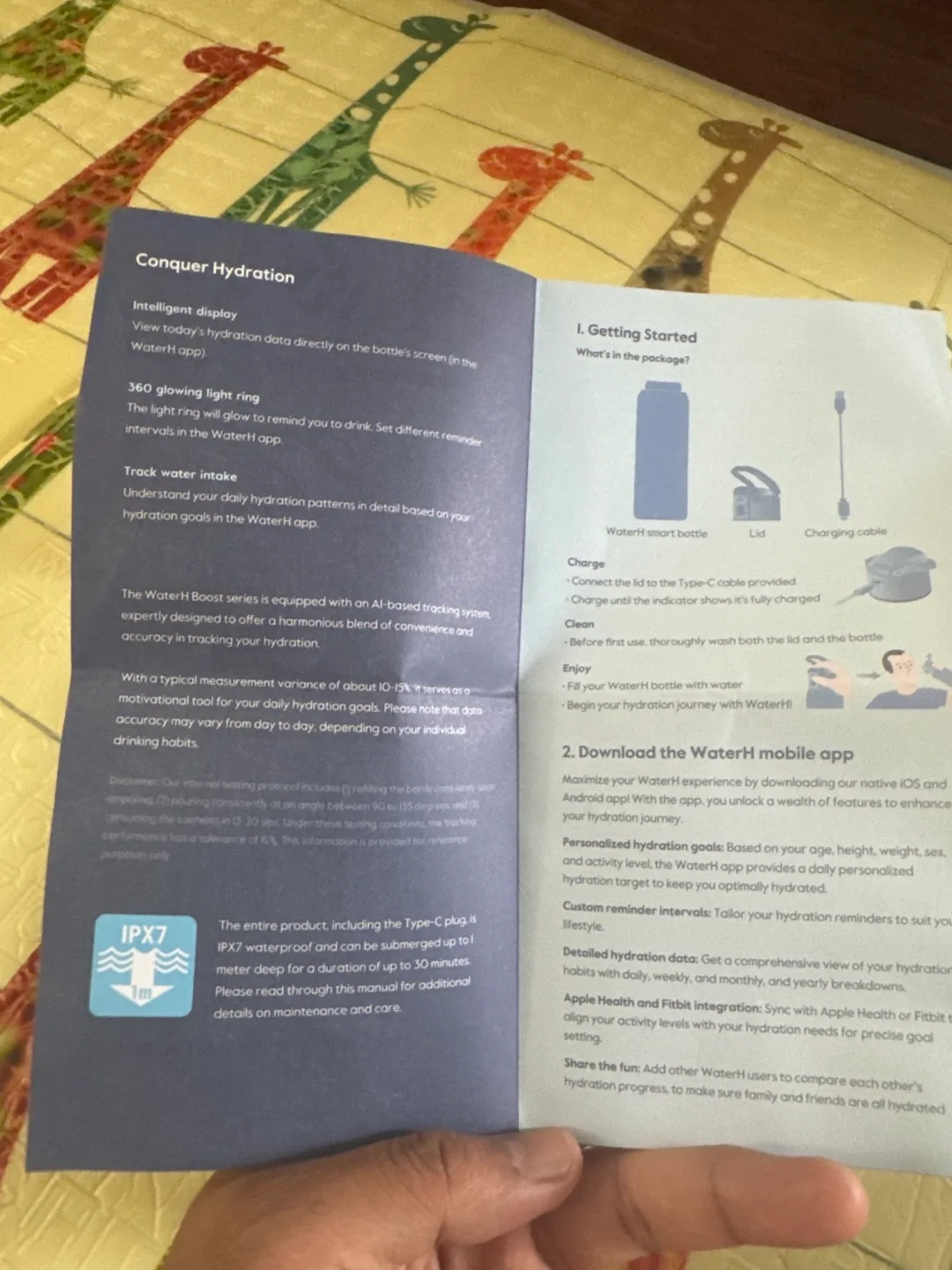 New WaterH Boost Chug Water Bottle w/ Hydration Tracker image indicator(7)