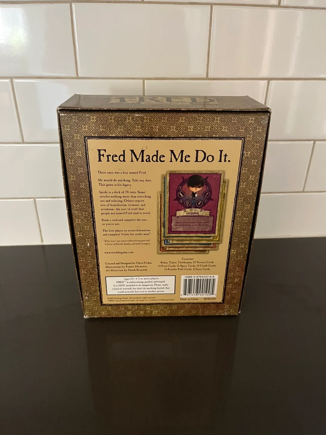 Fred Made Me Do It Card Game image indicator(2)