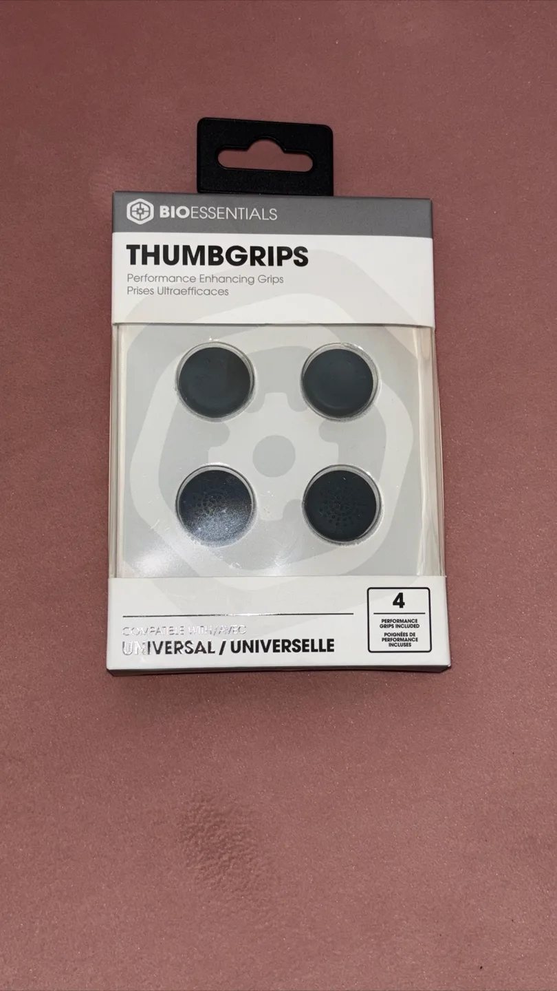 BioEssentials Black Universal Thumb Grips (BNIB) image indicator(2)