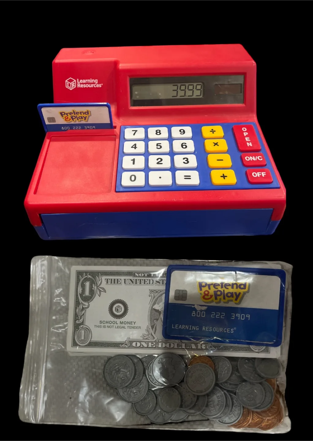 Learning Resources Pretend & Play Cash Register thumbnail