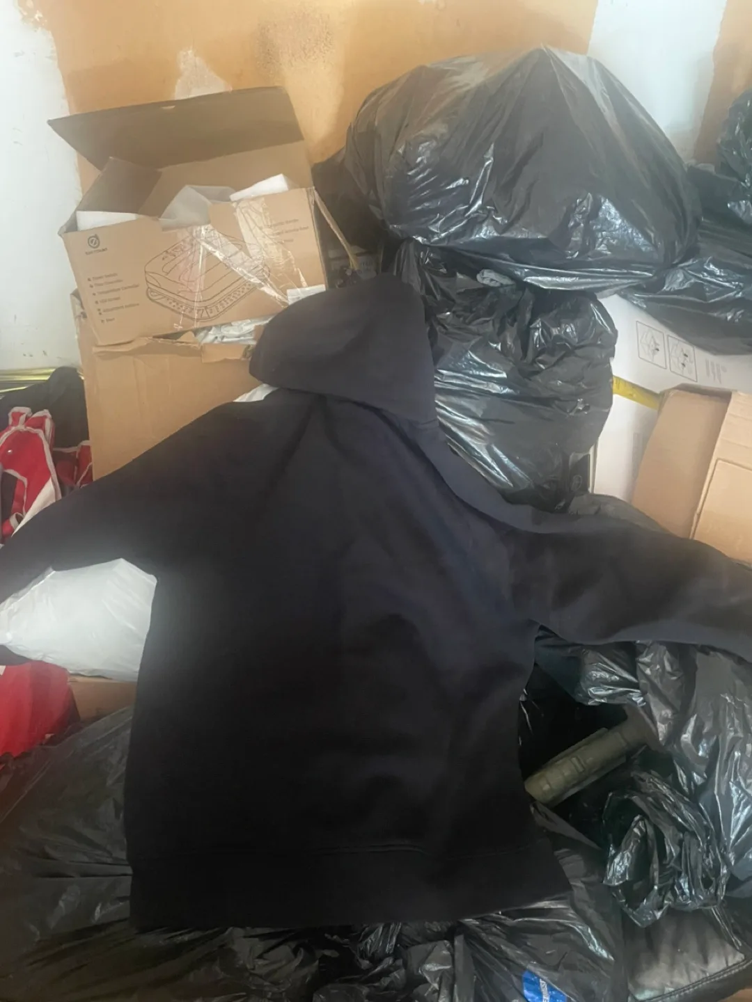 New Nike Tech Fleece Full-Zip Hoodie - Black, Large image indicator(4)