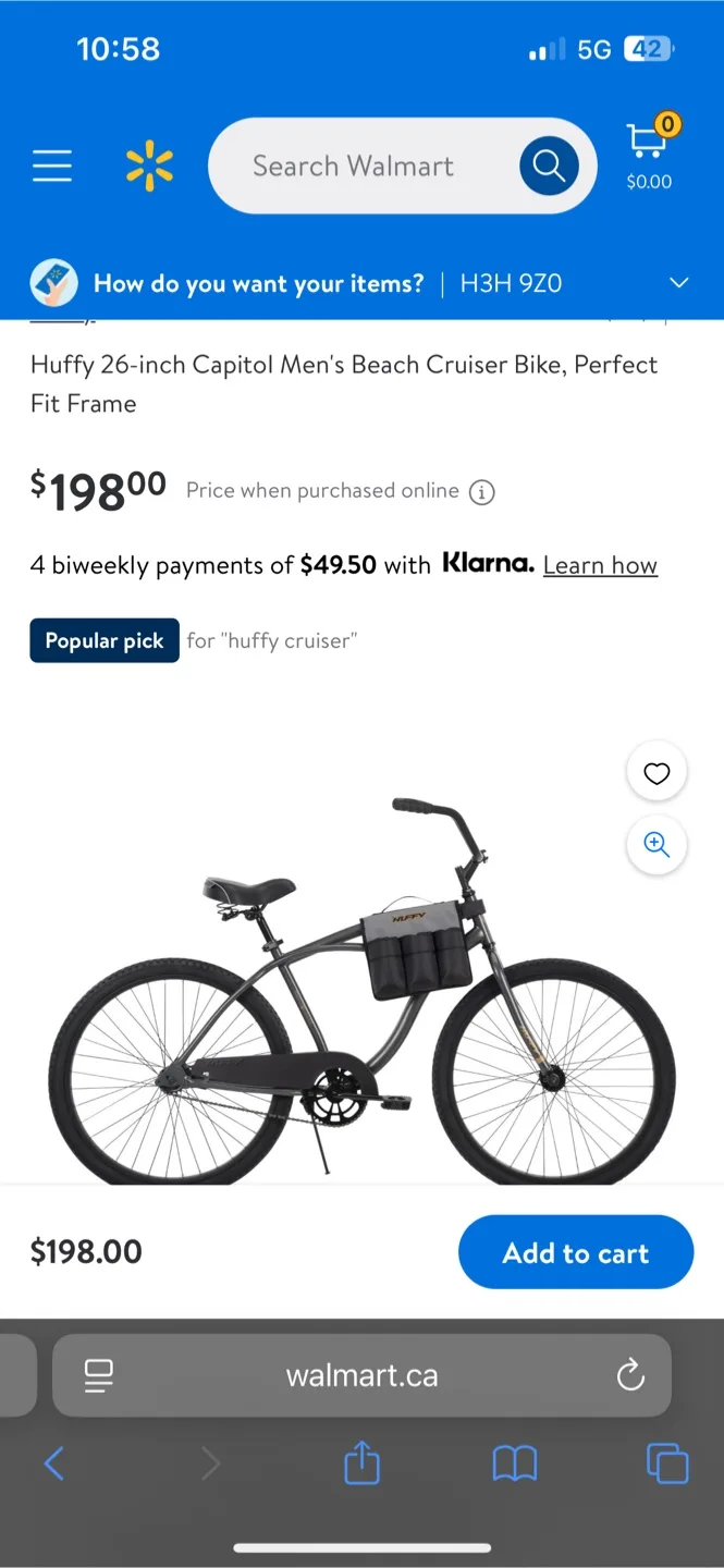 Huffy Capitol 26-inch Men's Beach Cruiser Bike image indicator(5)