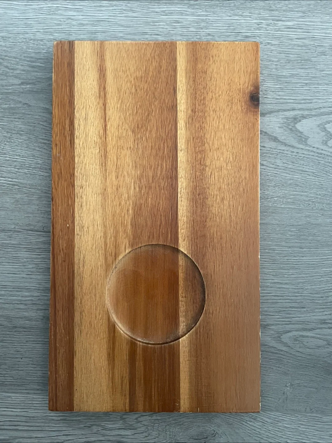Indigo Wood Serving Tray thumbnail