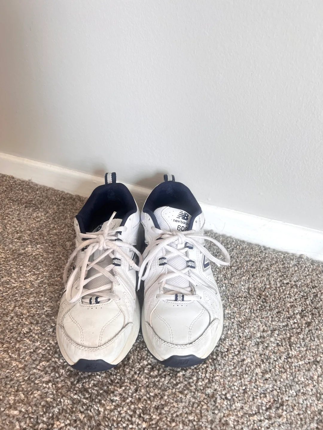 New Balance 608 White Sneakers thumbnail