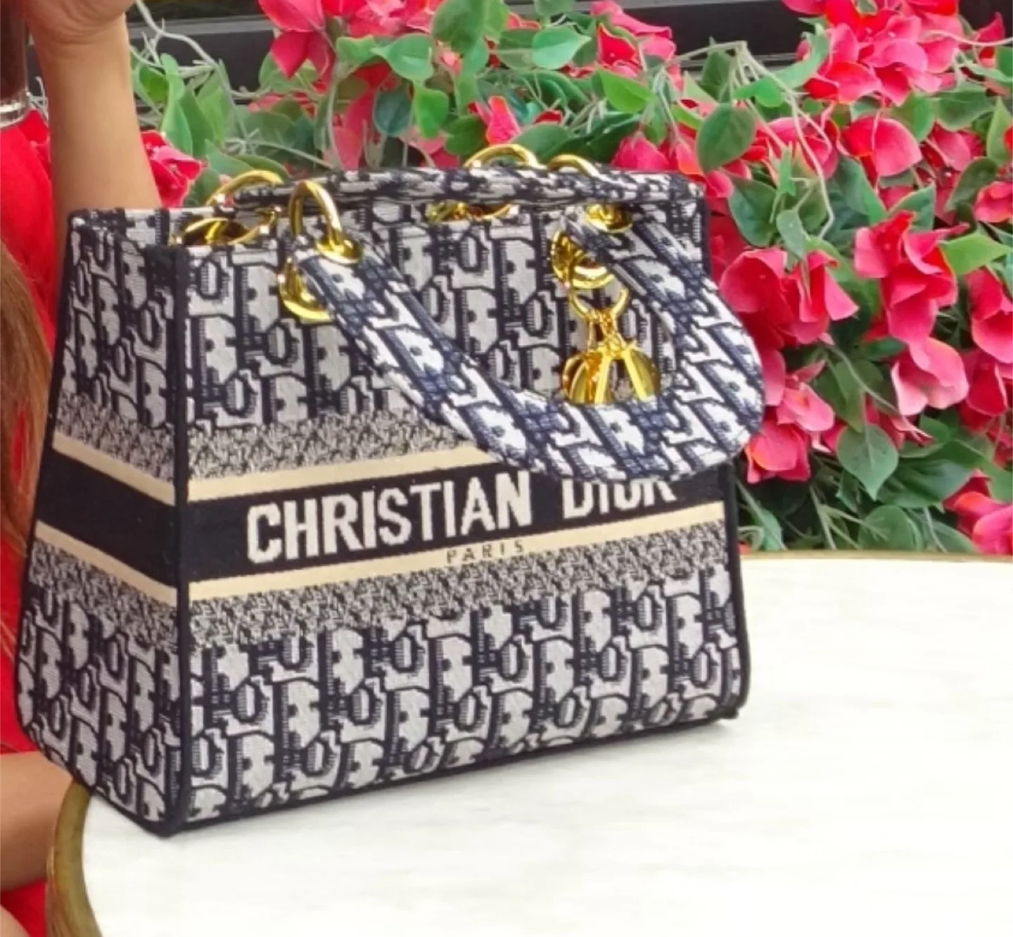 Christian Dior Book Tote Bag thumbnail