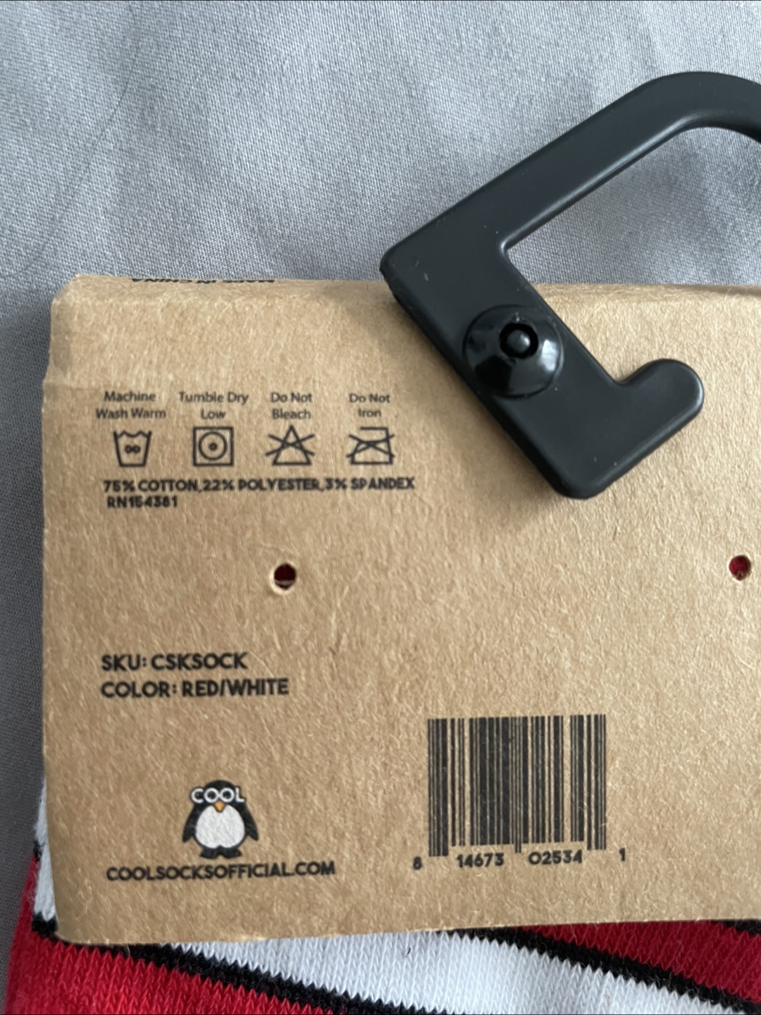 Cool Socks Crew Sock 1, Size 6-13 - photo 4