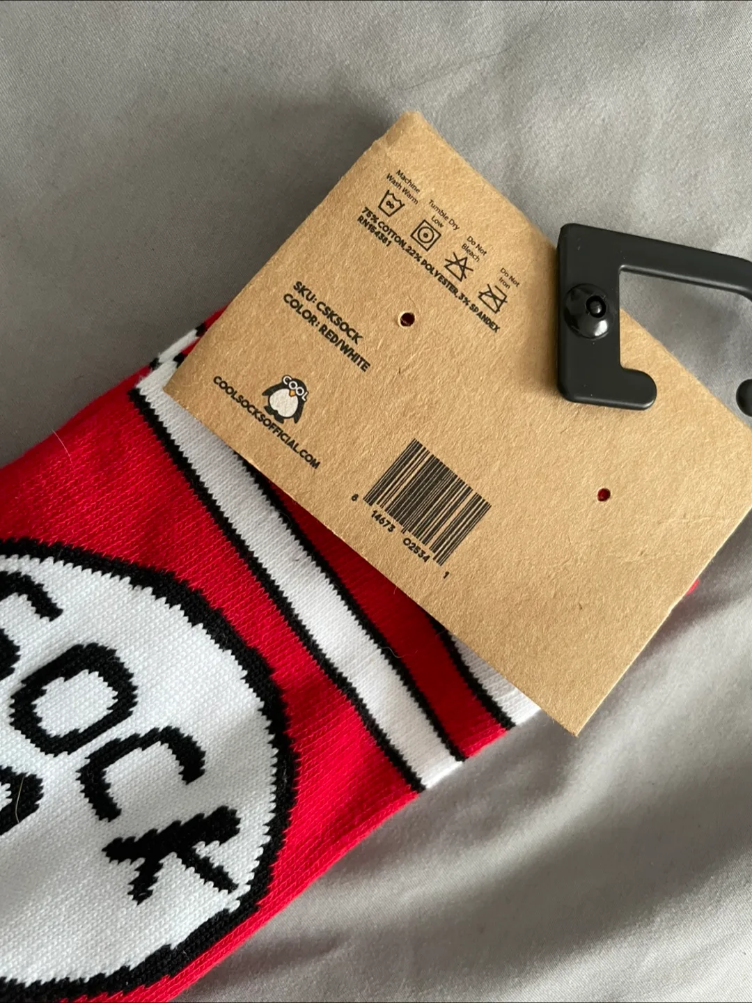 Cool Socks Crew Sock 1, Size 6-13 image indicator(3)