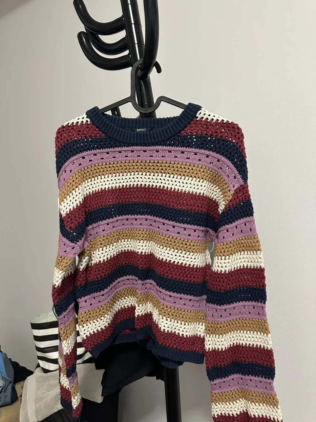 Buffalo Striped Knit Sweater thumbnail